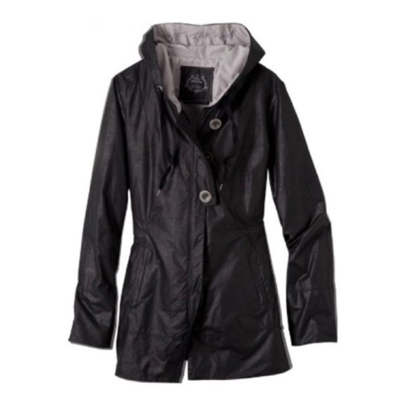 PRANA Abby Water Resistant Hooded Jacket {KK23} - Picture 1 of 6